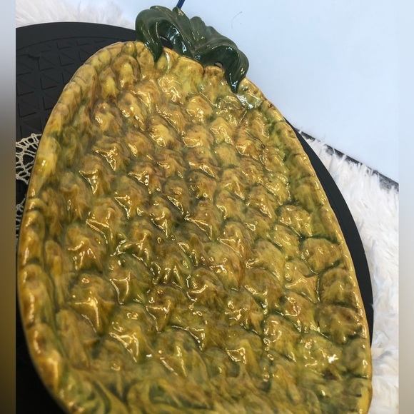 Vintage Pineapple Serving Dish Tray Trinkets - Picture 4 of 16